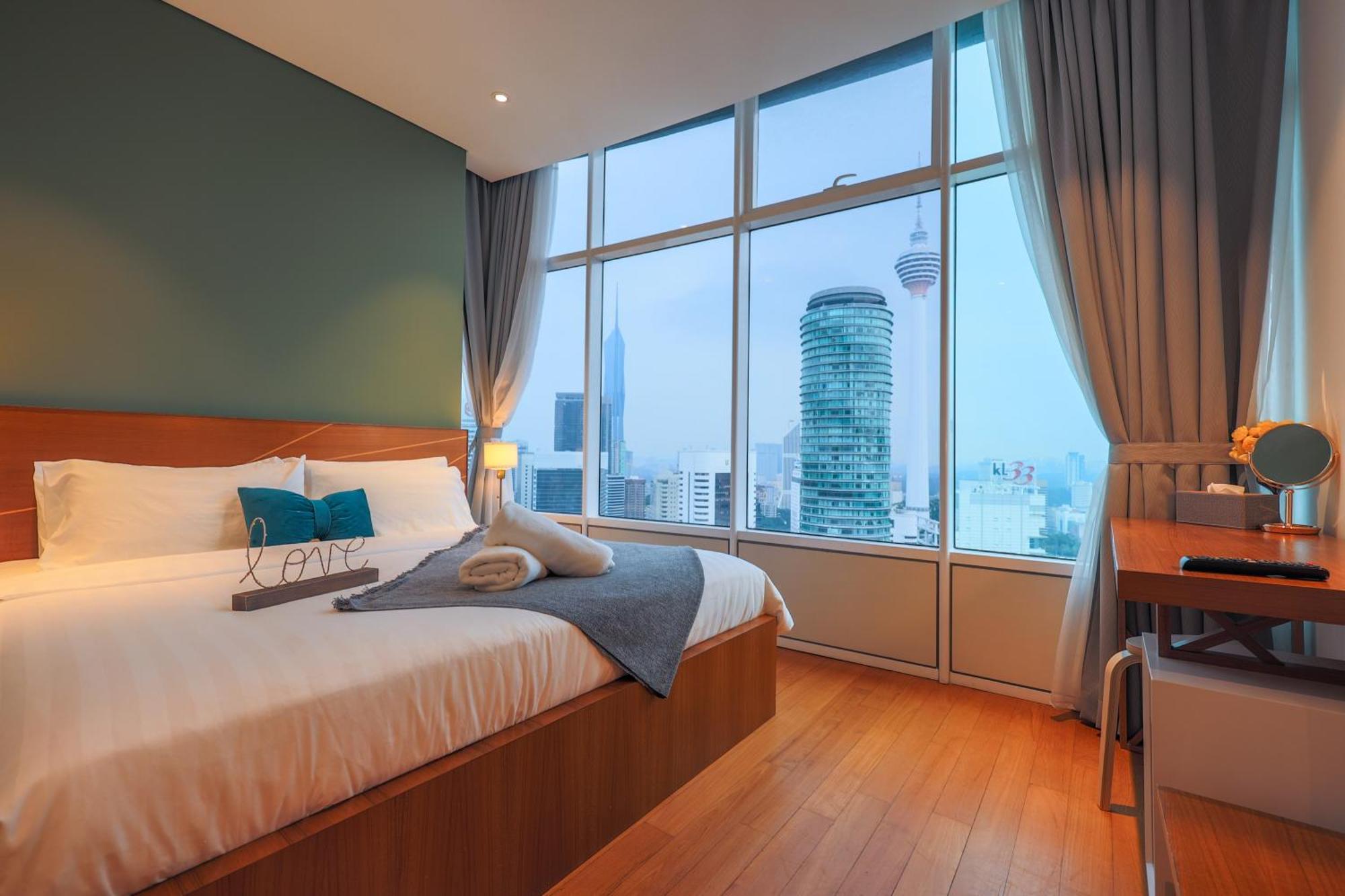 Calm Sojourn, Sky Suites Klcc Kuala Lumpur Esterno foto